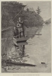 Black Bass Fishing in the Lakes of the Adirondacks, State of New York